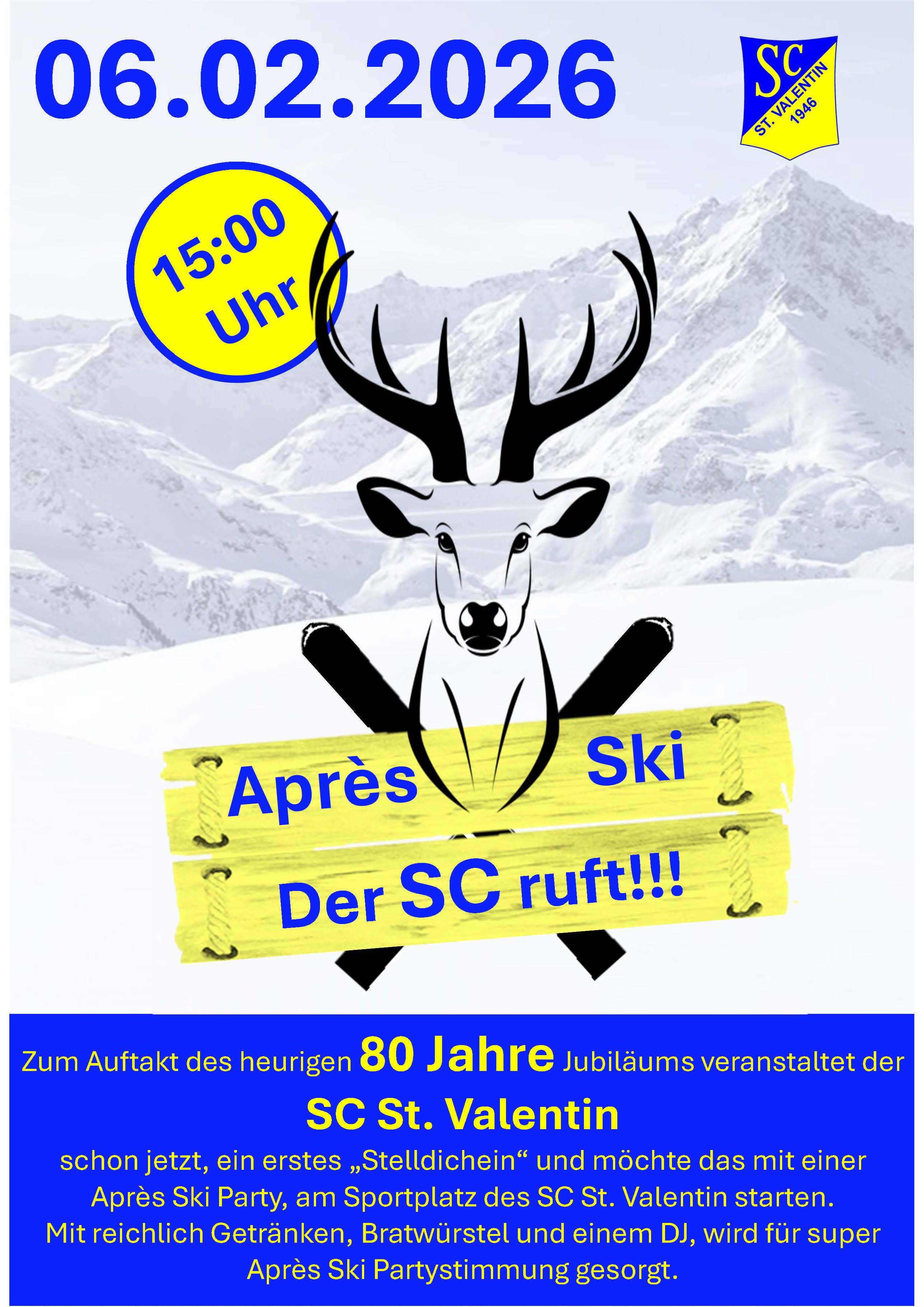 Apres Ski beim SC St. Valentin